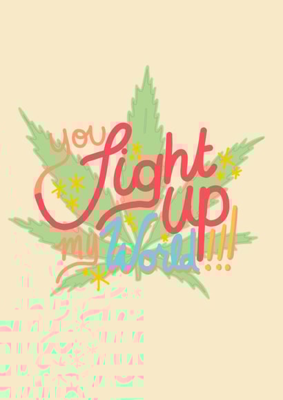 cannabis marijuana Card 41759 created by Courtney Cook