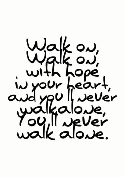 liverpool football Thinking of you Card 17102 created by GallerySixtyFive