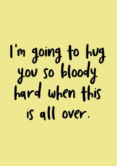 cv2020 going Thinking of you Card 39503 created by The Sweary Card Co