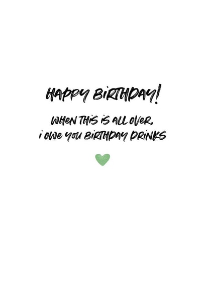 drinks adult Birthday Card 26473 created by Ruby Wren Designs