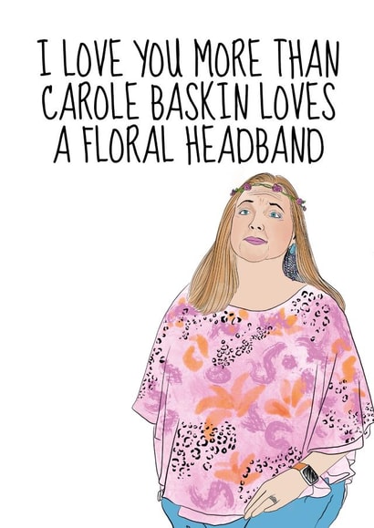 carole baskin Love & Friendship Card 31596 created by Pack a Punch Designs