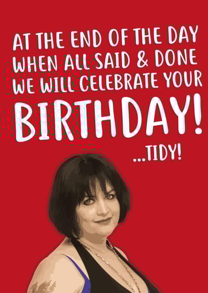 self isolation nessa Birthday Card 33598 created by @linesbehind