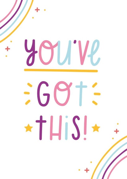 You've got this card created by Joanne Hawker