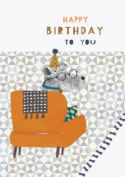 Birthday Dog created by Louise Tiler