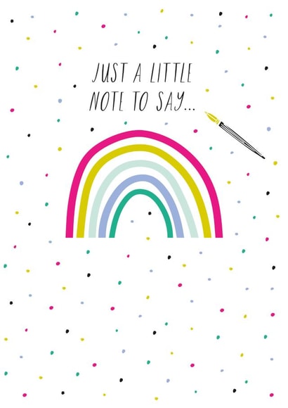 note just Thank You Card 1710 created by Jessica Hogarth