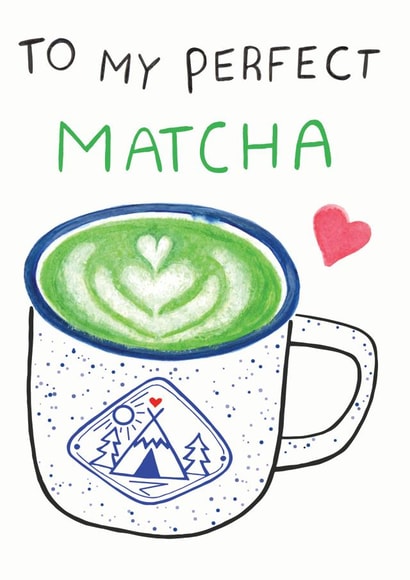 matcha green Card 27403 created by ROSE + DAFF