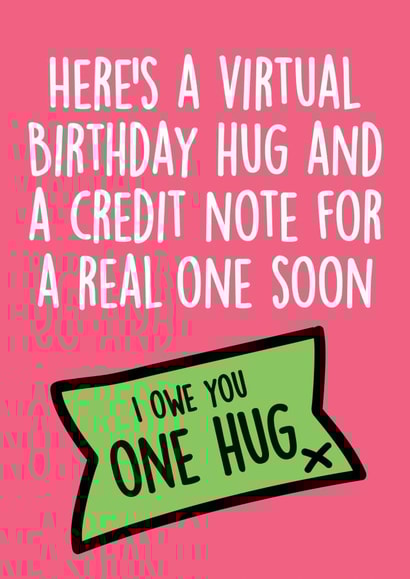 Isolation funny Birthday Card 31059 created by Thirty Mussels