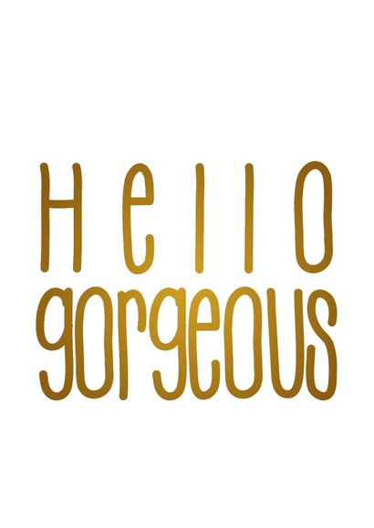hello gorgeous new baby Card 34101 created by Arundel-Peaches Brown