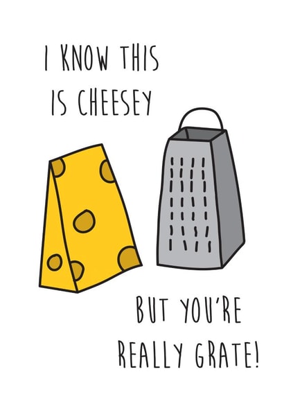 cheesy great Love & Friendship Card 10222 created by Emma Moules