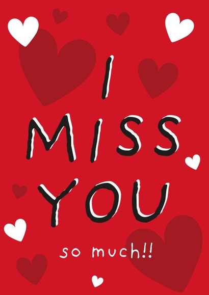 I Miss You So Much created by Juniper and Rose Studio