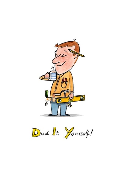tools handyman Father's Day Card 31966 created by Cardinky