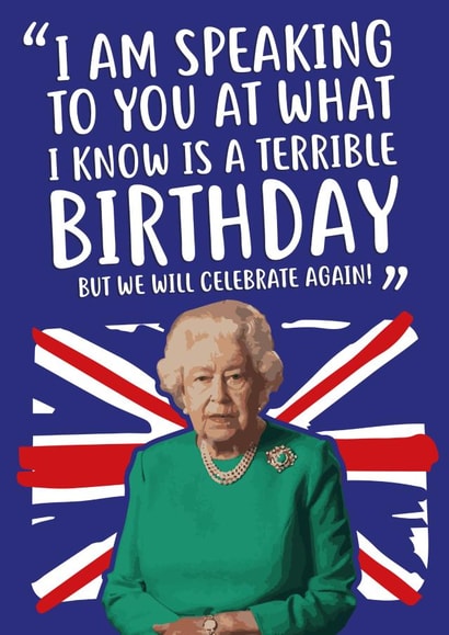 We will celebrate again birthday card created by @linesbehind