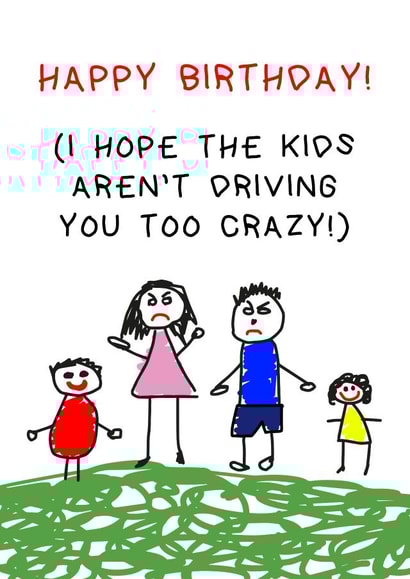 isolation lockdown Birthday Card 31828 created by Peabody Studio