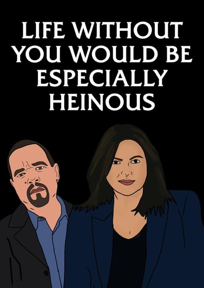 law and order svu Anniversary Card 36261 created by Pink + Pip