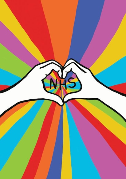 nhs keyworker Thank You Card 12285 created by hannah turpin