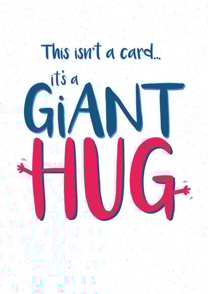 virtual giant Just because Card 15136 created by Tenovus Cancer Care