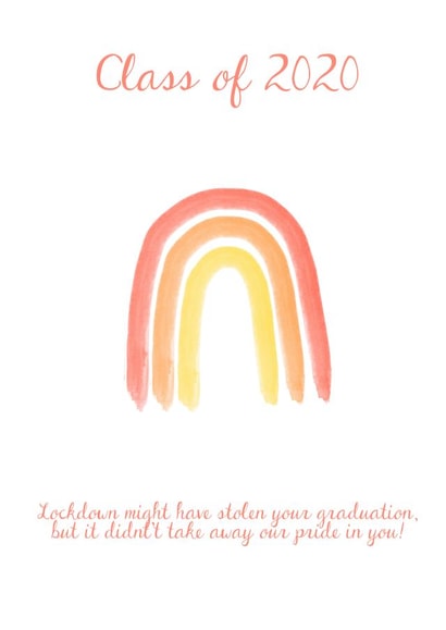 class 2020 Graduation Card 42036 created by Stars & Dreams