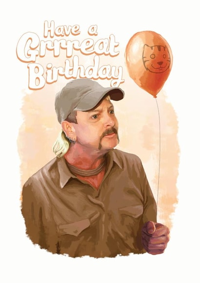 Tiger King Joe Exotic Card 39941 created by Fasanian Artistry