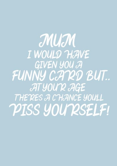 rude adult Birthday Card 15067 created by Amy