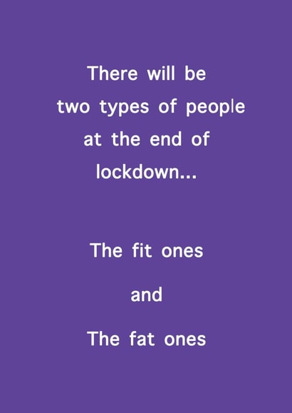 fit fat Card 37644 created by Sachy Cards