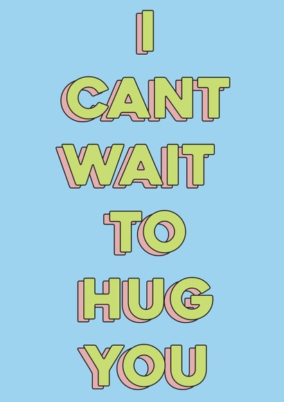 MISS YOU cant wait to see you Card 41121 created by Courtney Simon