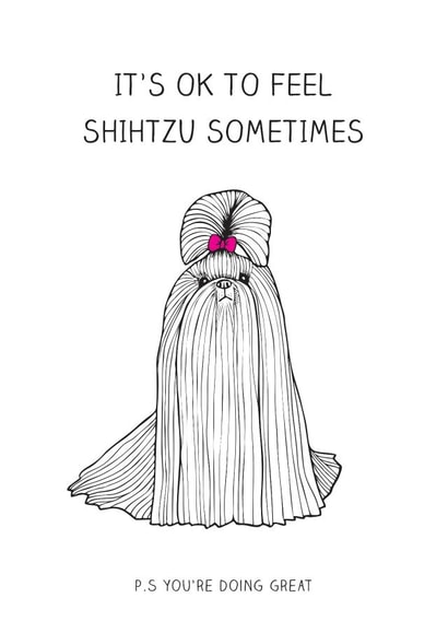 dog card Card 28464 created by The Card Compony