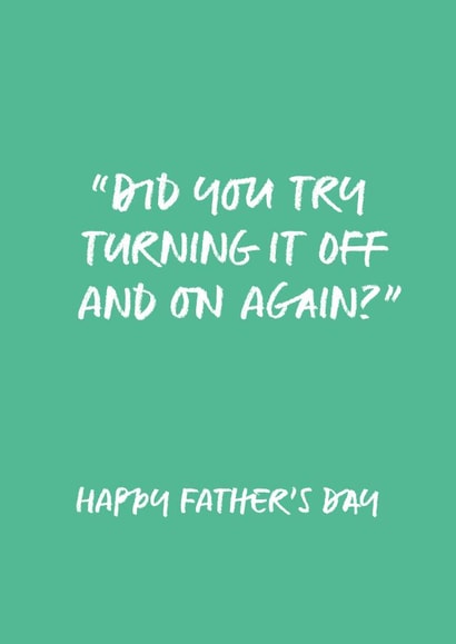 off on Father's Day Card 41273 created by Eliza Grace Studio