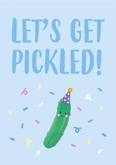 pickled adult Birthday Card 13743 created by Charli Tait Creative