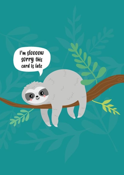 belated sorry Birthday Card 13744 created by Charli Tait Creative