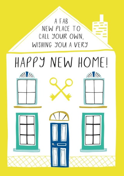 happy new New Home Card 1724 created by Jessica Hogarth