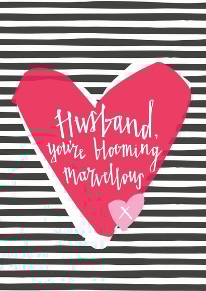 adult typography Love & Friendship Card 15579 created by Betty Etiquette