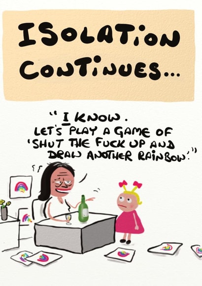 Quarantine Isolation Love & Friendship Card 38059 created by Do Something David