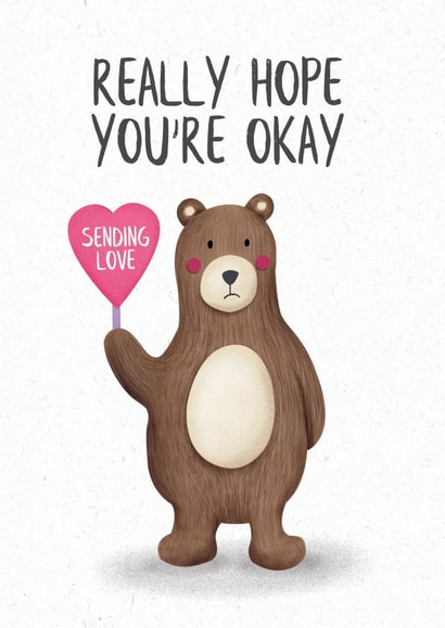 sending love Thinking of you Card 14777 created by Lanther Black