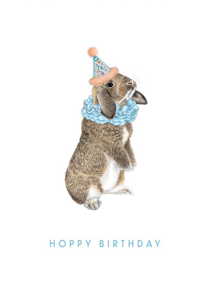 rabbit bunny Birthday Card 13388 created by Beth Goodwin