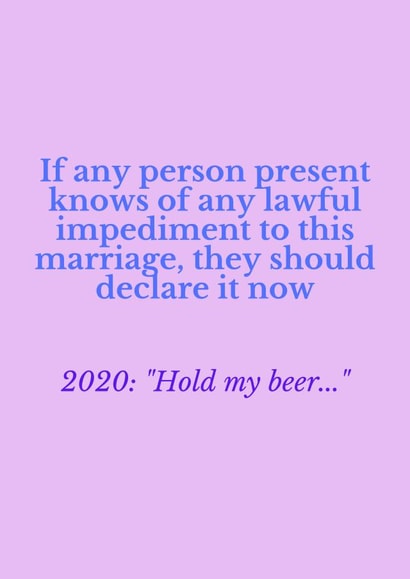 2020 ruined wedding- postoned created by The Enthusiast