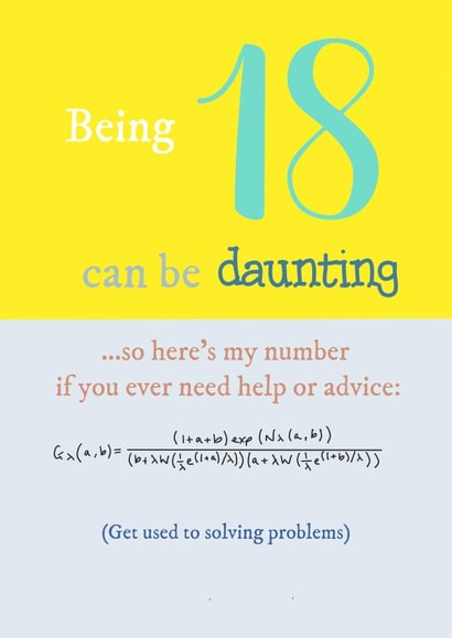 18 18th Birthday Card 17516 created by Tutti Frutti Designs