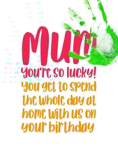 mum so Birthday Card 31366 created by Duckduckle Design