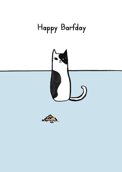 cat pet Birthday Card 1650 created by Reigning Cats . . . and dogs