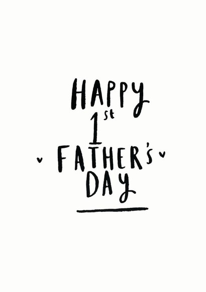 1st Fathers Day male Father's Day Card 14665 created by Ellie Ellie