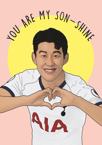 Heung-Min Son Son Just because Card 13568 created by Bonne Nouvelle