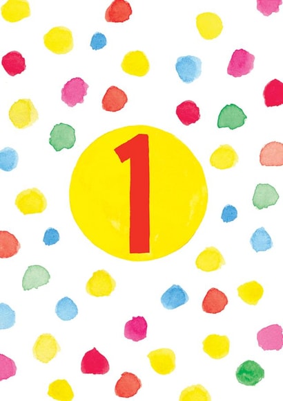 1 Child Birthday Card 17663 created by Earlybird