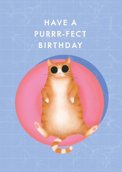 purr purfect Birthday Card 17648 created by Studio Mads