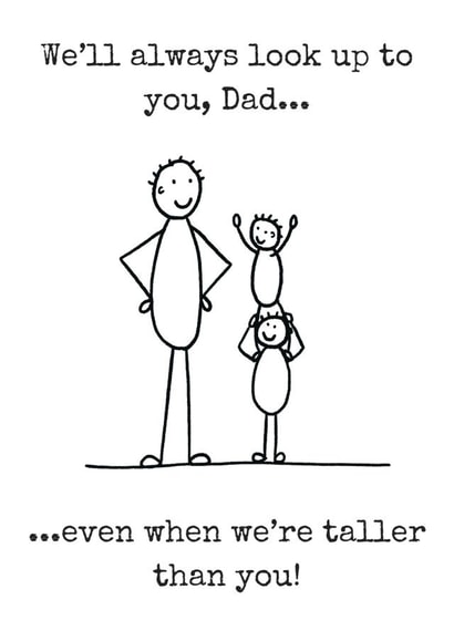 look up Father's Day Card 36386 created by Beta Mummy