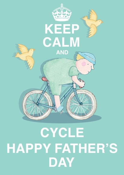 keep calm Father's Day Card 25205 created by Siobhan at april rose