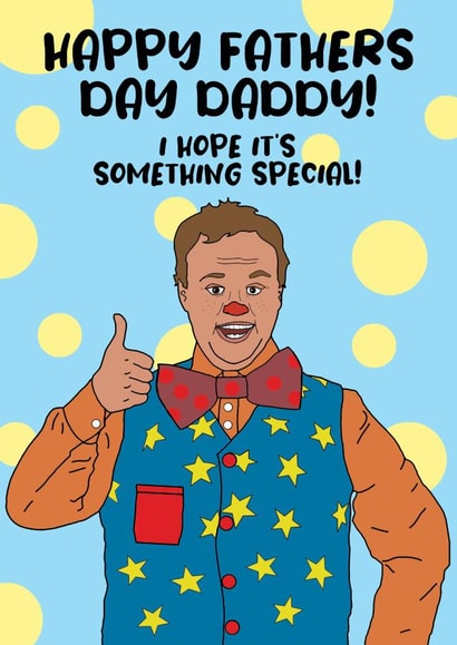 Daddy Mr Tumble Father's Day Card 11015 created by Charles Makes