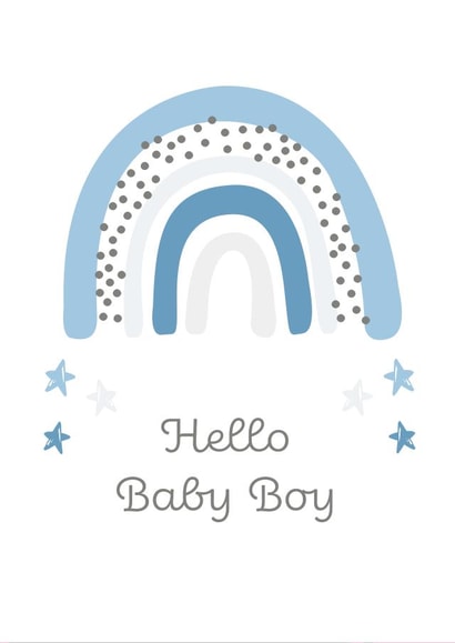 hello baby New Baby Card 9254 created by Tiger Feet Creations