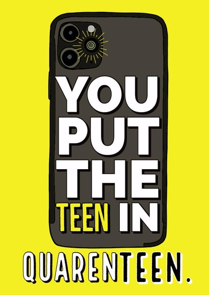 Quarantine birthday Birthday Card 32804 created by Keepseyshop