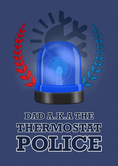 aka thermostat Father's Day Card 26596 created by The Cake Thief