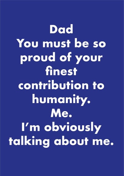 must be Father's Day Card 12825 created by OBJECTABLES