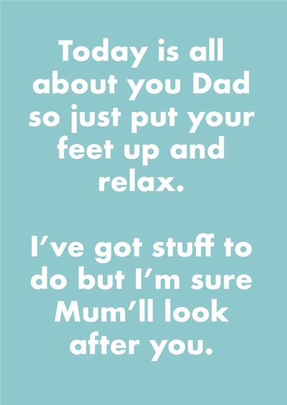 all about Father's Day Card 12827 created by OBJECTABLES